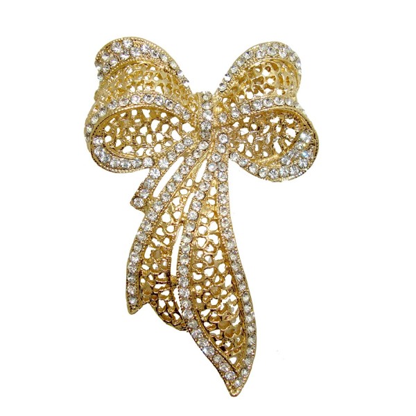 TTjewelry Bow knot Wedding Rhinestone Crystal