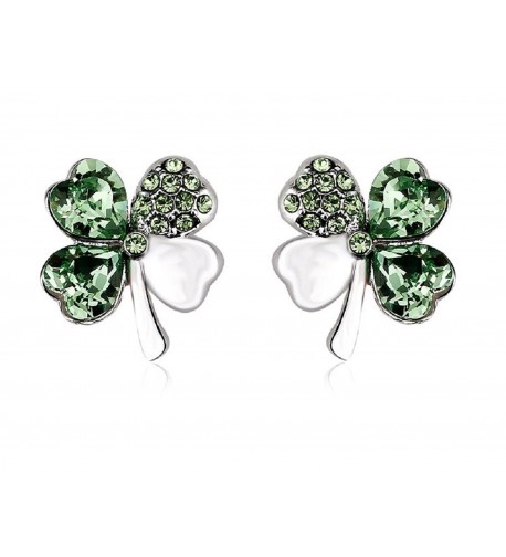 UPSERA Lucky Charm Clover Earrings