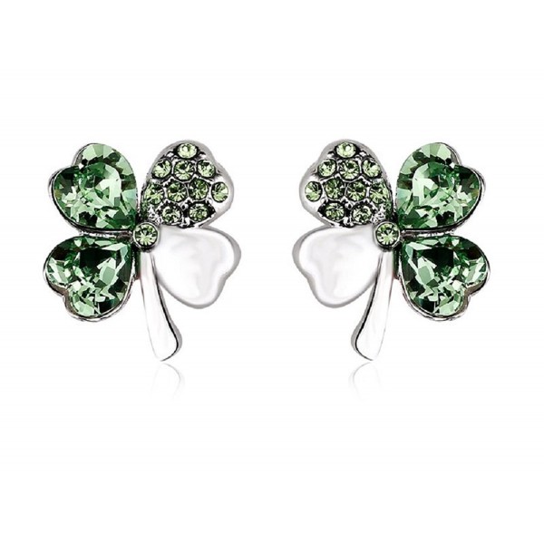 UPSERA Lucky Charm Clover Earrings