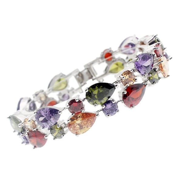 Bracelets Gemstone Sterling Silver Morganite