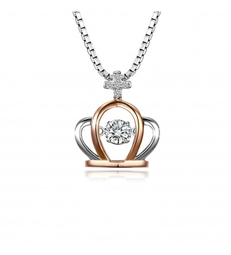 T400 Jewelers Sterling Necklace Swarovski