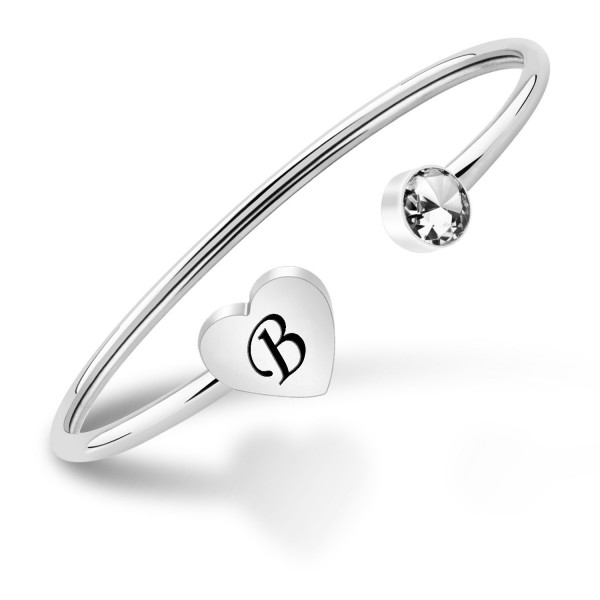PLITI Single Initial Alphabet Bracelet PLITI Single Initial Alphabet Bracelet