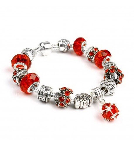 Christmas Shaped Diamond Crystal Bracelet