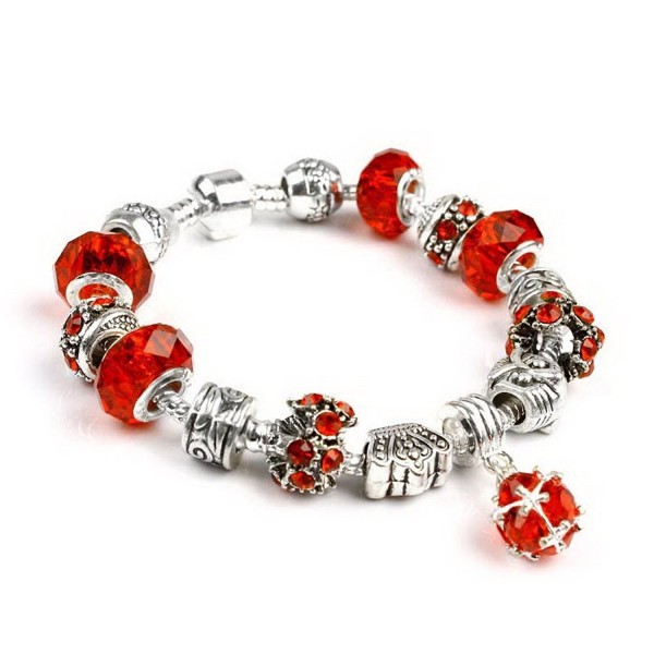 Christmas Shaped Diamond Crystal Bracelet