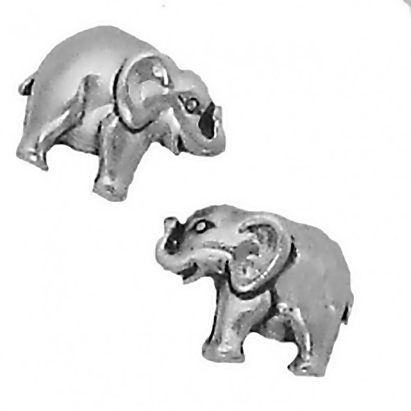 Corinna Maria Sterling Elephant Earrings Stainless