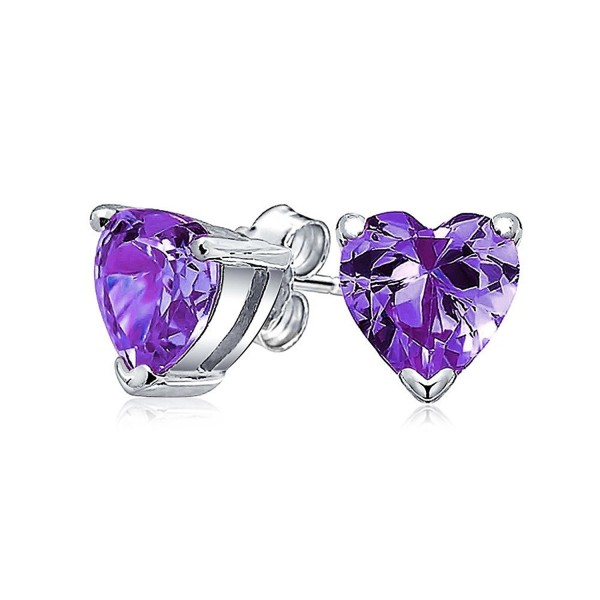 Bling Jewelry Simulated Amethyst Birthstone