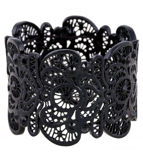 Christmas EXCEED Filigree Statement Bracelet