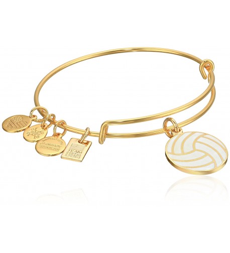 Alex Ani Womens Volleyball Gold Tone