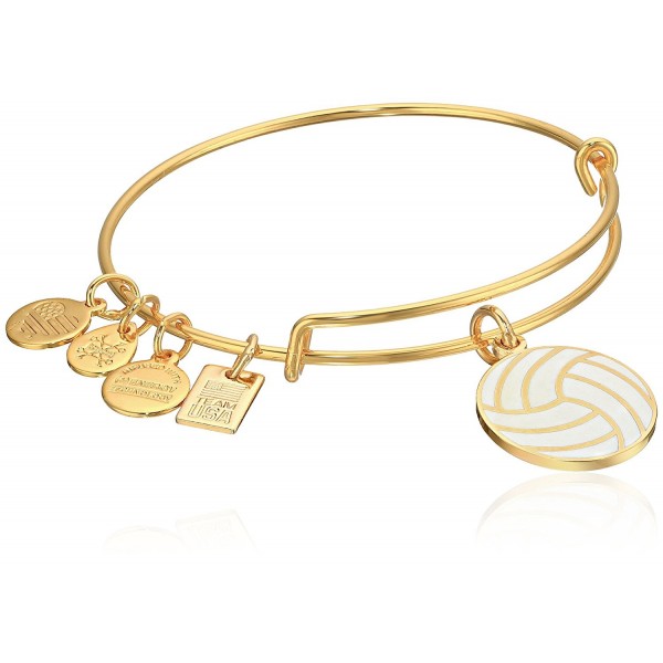 Alex Ani Womens Volleyball Gold Tone