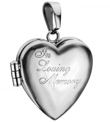 Engraved Loving Memory Stainless Polished
