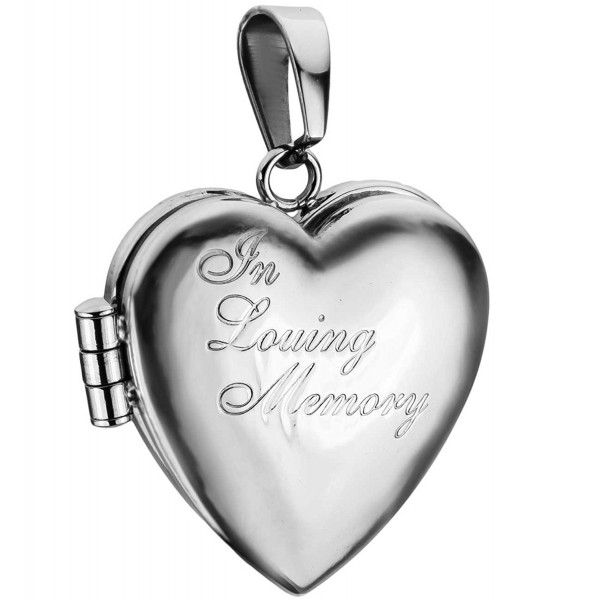 Engraved Loving Memory Stainless Polished