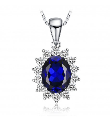 JewelryPalace Princess Middletons Sapphire Sterling
