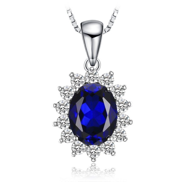 JewelryPalace Princess Middletons Sapphire Sterling