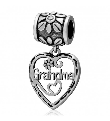 Grandma Dangle Charm Hollow Bracelets