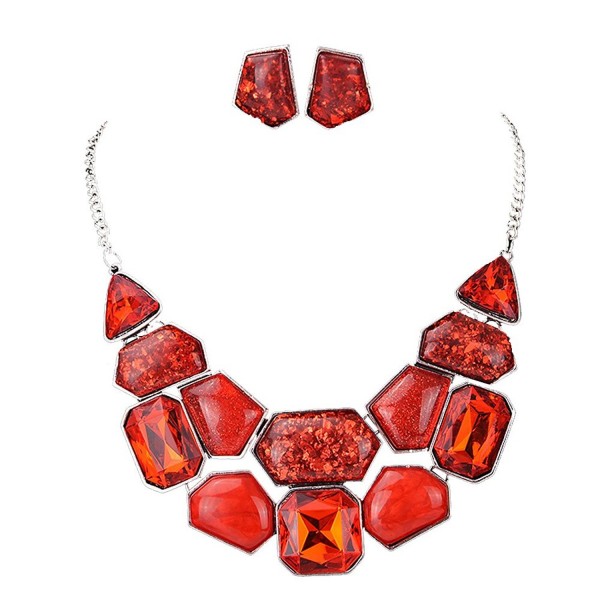 Fabal Fashion Crystal Necklace Statement