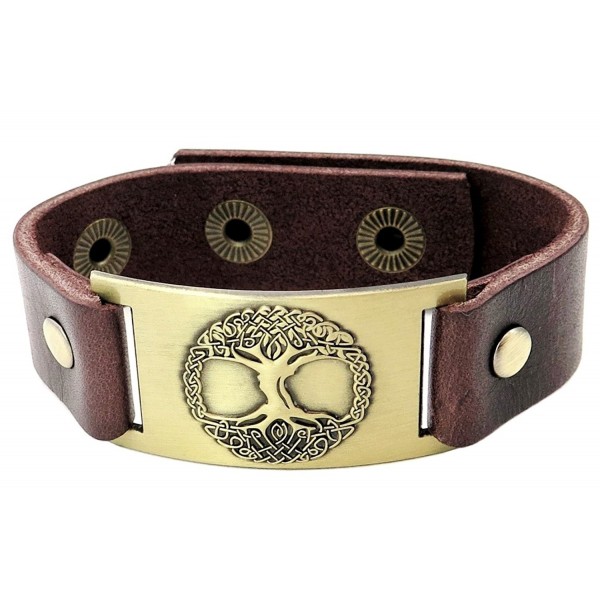 Tree Life Bracelet Leather Adjustable