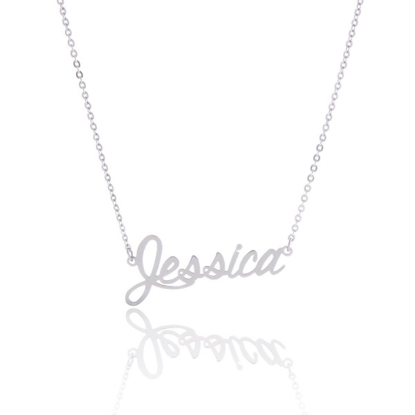 AOLO Silver Jessica Necklaces Birthday