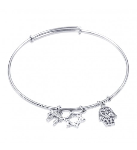 Sterling Silver Expandable Bracelet Charms