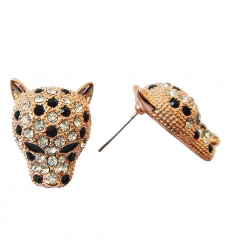 Navachi Leopard Crystal Az1146s Earrings