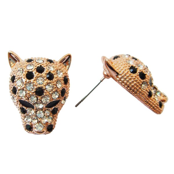 Navachi Leopard Crystal Az1146s Earrings