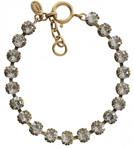 Catherine Popesco Goldtone Tennis Bracelet