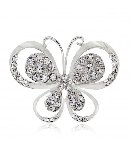 SANWOOD Romantic Butterfly Rhinestone Jewelry