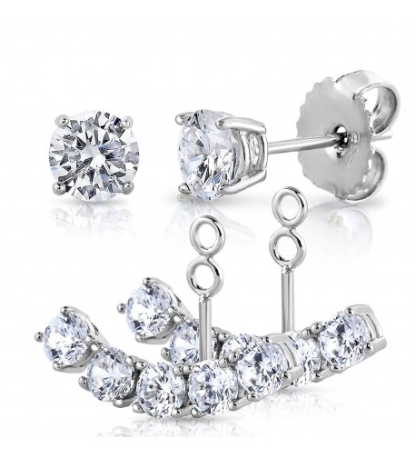 Sterling Silver Zirconia Quality Earrings