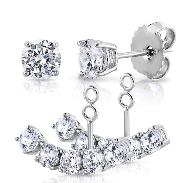 Sterling Silver Zirconia Quality Earrings