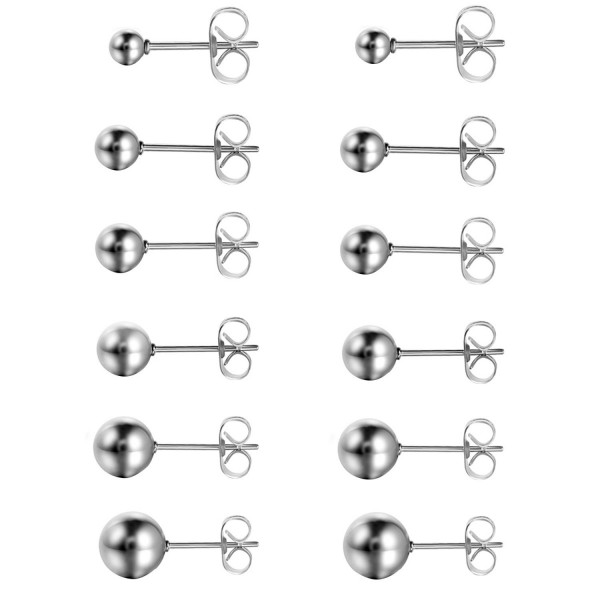 Aroncent Polished Stainless Cartilage Earring