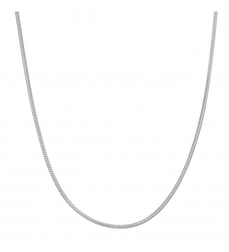 Sterling Silver Round Snake Chain