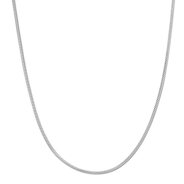 Sterling Silver Round Snake Chain