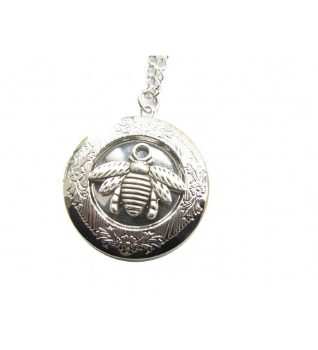 Necklace Locket bumble ancient Silver