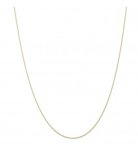 Yellow Carded Cable Necklace Chain