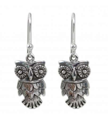 NOVICA Sterling Silver Animal Earrings