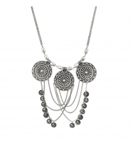 Lux Accessories Republique Francais Necklace