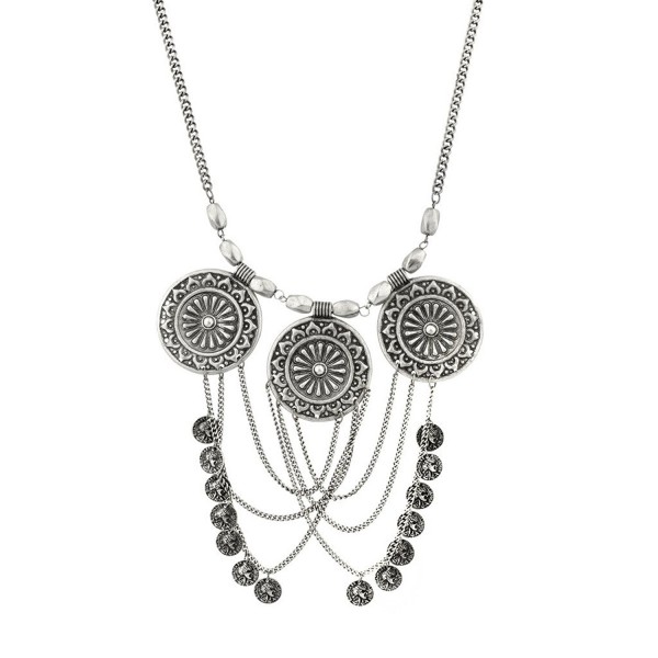 Lux Accessories Republique Francais Necklace