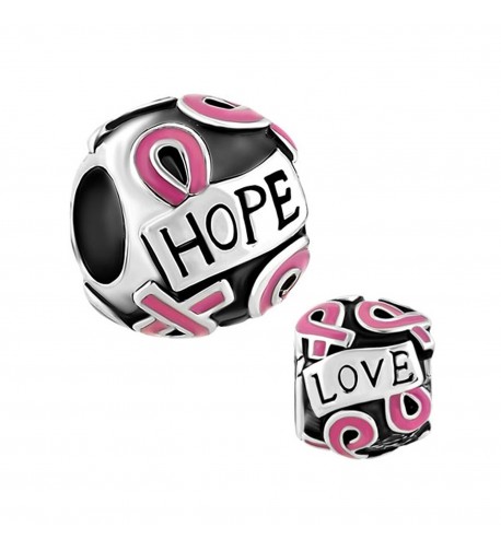 CharmsStory Breast Cancer Awareness Bracelets