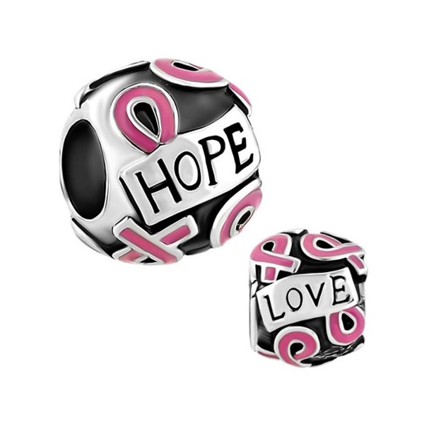CharmsStory Breast Cancer Awareness Bracelets