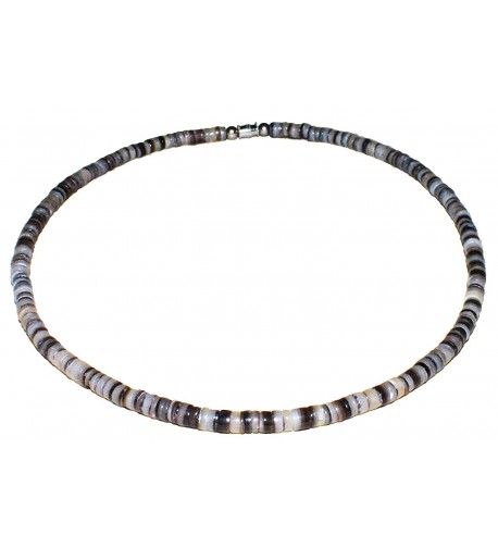 Native Treasure Polished Graylip Necklace