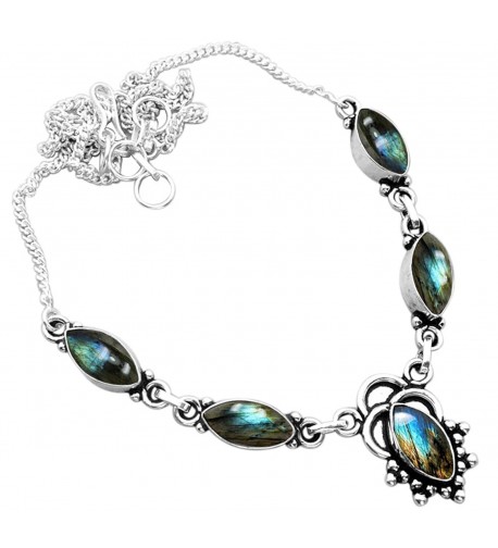 14 00ctw Labradorite 925 Silver Plated