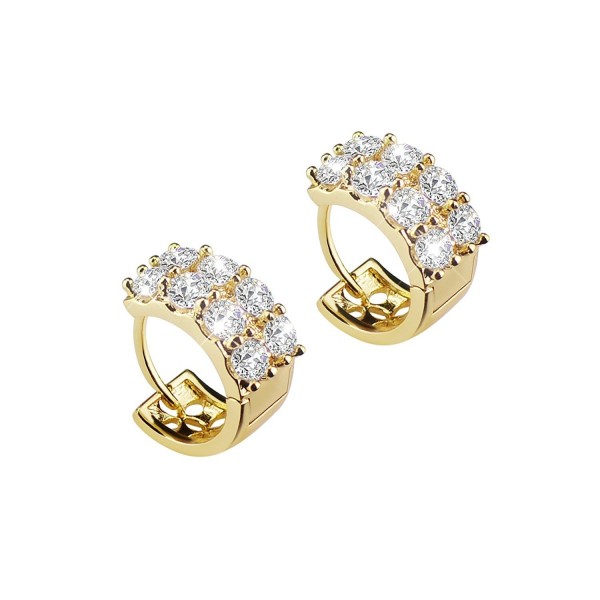 BAOAN Plated Sparking Zirconia Earrings