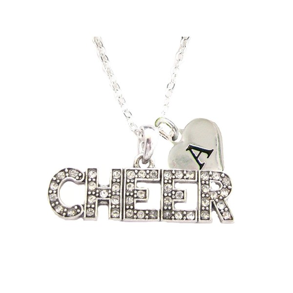 Custom Crystal Necklace Jewelry Initial Custom Crystal Necklace Jewelry Initial