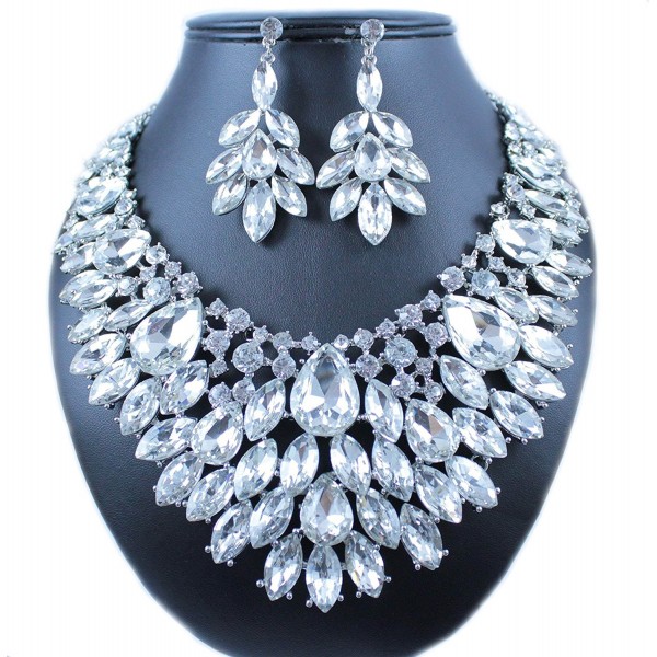 Janefashions TWINKLING AUSTRIAN RHINESTONE NECKLACE