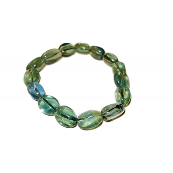 Fluorite Quality Tumbled Gemstone Bracelets