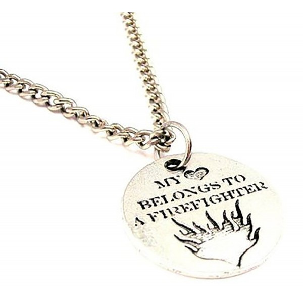 ChubbyChicoCharms Belongs Firefighter Single Necklace