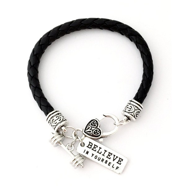 Leather Fit Crossfit Bracelet Yourself