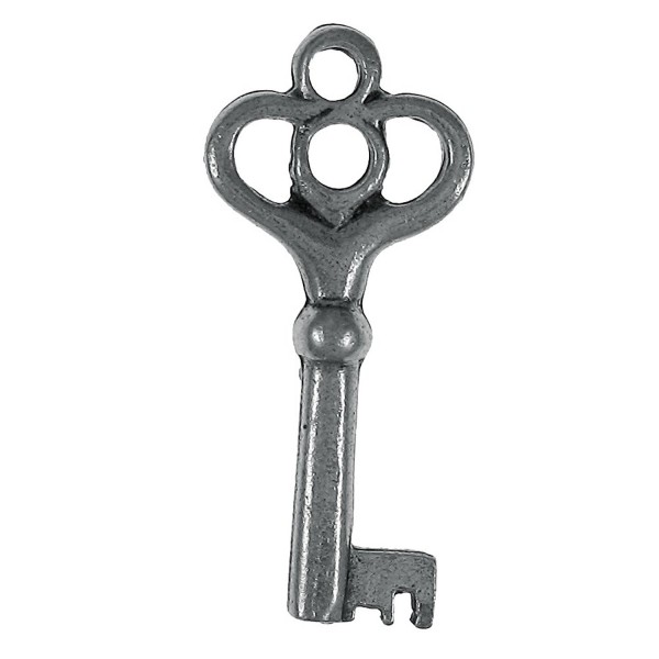 Skeleton Key Lapel Pin Count
