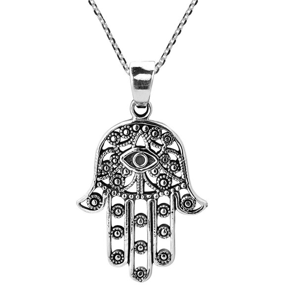 Henna Fatima Sterling Silver Necklace