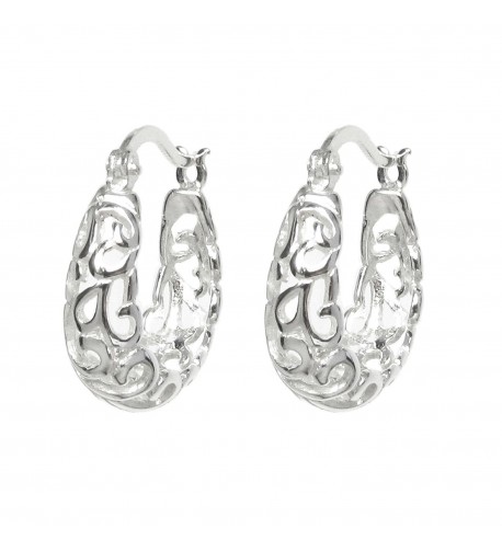 Sterling Silver Filigree Earring Earwire