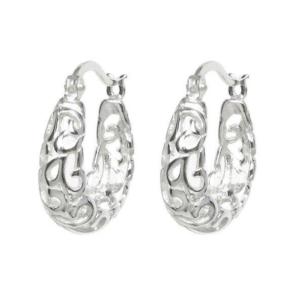 Sterling Silver Filigree Earring Earwire